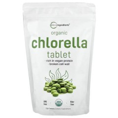 Органічна хлорела Micro Ingredients (Organic Chlorella Tablet) 720 таблеток