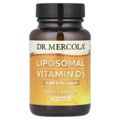 Вітамін Д3 ліпосомальний Dr. Mercola (Liposomal Vitamin D3) 10000 МО 30 капсул